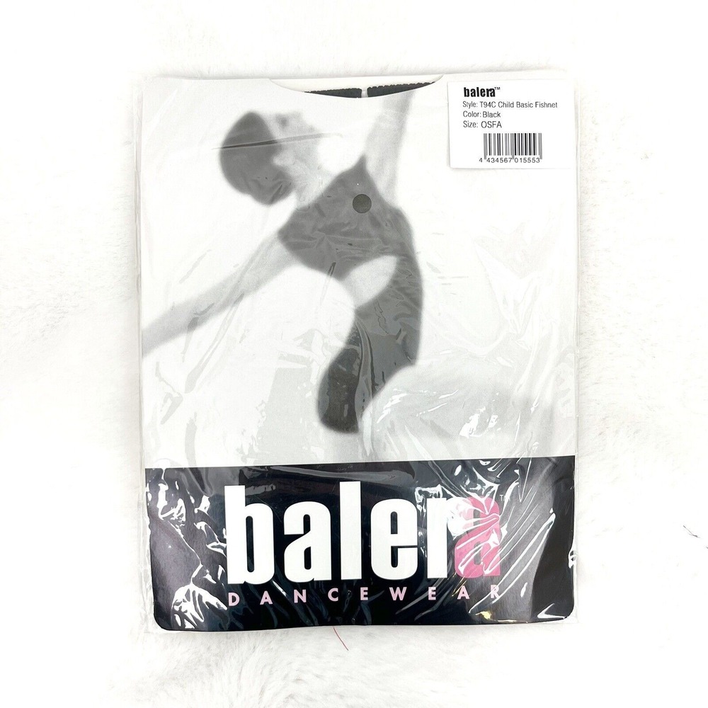 Balera Ballerina Dance Wear Tights Sz OSFA Child Basic Fishnet Balletcore